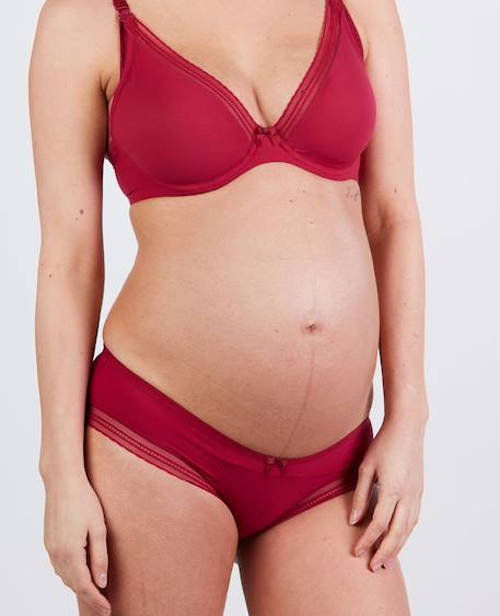 Shorty de grossesse milk Blush+Bordeaux+Noir+Vert 5 - vertbaudet enfant 