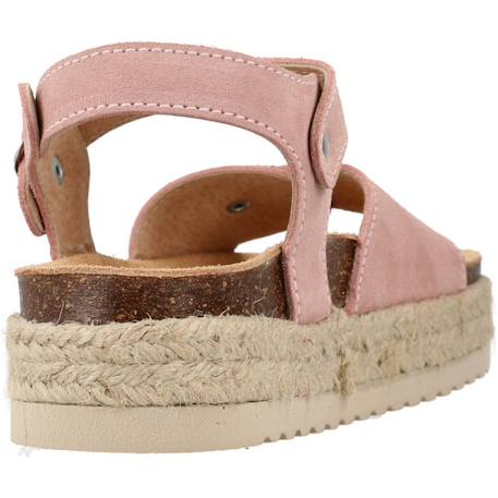 Sandales fille modèle marta Blanc blanco+Bleu jade+Bleu methanol+Brun clair mushroom+Jaune ocre+Rose rsntque 33 - vertbaudet enfant 