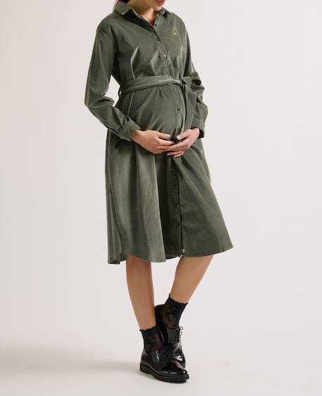 Robe de maternité jude Kaki+Noisette 2 - vertbaudet enfant 