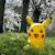 Lampe led pokémon figurine pikachu assis avec télécommande Jaune 3 - vertbaudet enfant 