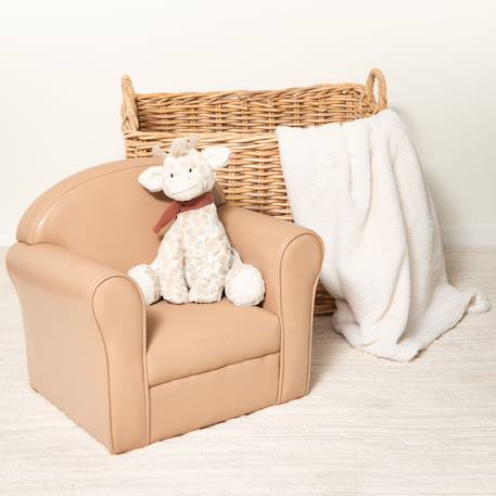 Fauteuil club enfant Marron 3 - vertbaudet enfant 