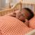 Drap plat en gaze de coton bio blanc Fraise+Honey+Rose+Vert+Vichy 28 - vertbaudet enfant 
