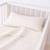 Drap plat en gaze de coton bio blanc Blanc+Fraise+Honey+Rose+Vert+Vichy 6 - vertbaudet enfant 