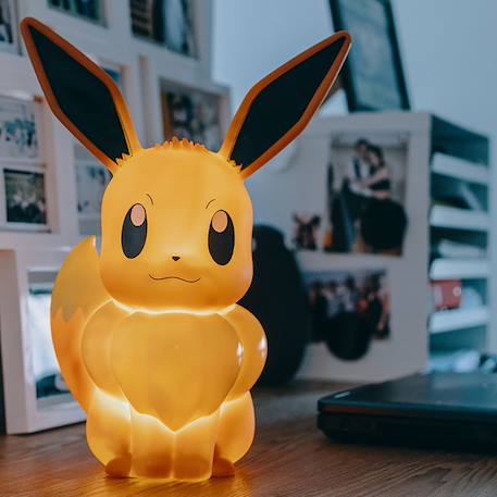 Veilleuse led pokémon figurine évoli avec télécommande Brun 3 - vertbaudet enfant 