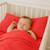 Drap plat en gaze de coton bio blanc Fraise+Honey+Rose+Vert+Vichy 3 - vertbaudet enfant 
