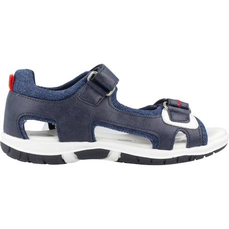 Sandale bébé textile fash Bleu 800+Bleu 860 1 - vertbaudet enfant 