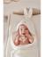 Cape de bain éponge blanc snow+Rose moka 4 - vertbaudet enfant 