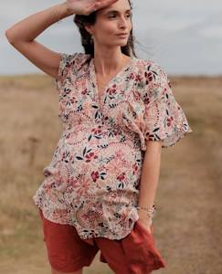 Vêtements de grossesse-Blouse et chemise d'allaitement bella