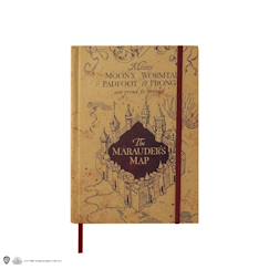 Jouet-Carnet avec carte du maraudeur - harry potter