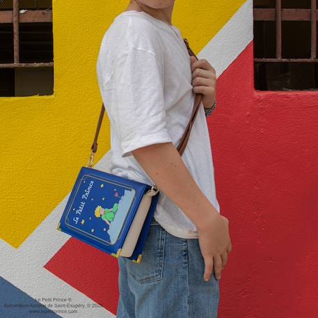 Sac à bandoulière livre le petit prince - le petit prince Bleu 2 - vertbaudet enfant 