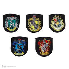 Jouet-Jeux d'imitation-Déguisements-Set de 5 écussons maisons poudlard - harry potter