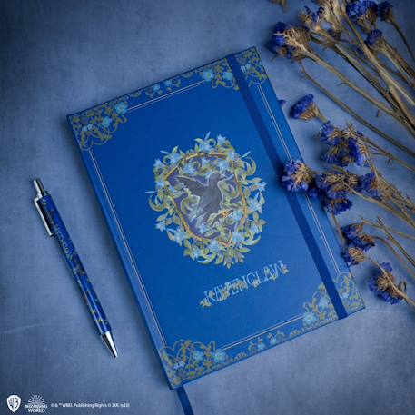 Set carnet et stylo deluxe monde magique de serdaigle - harry potter Bleu 2 - vertbaudet enfant 