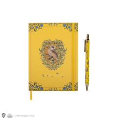 Jouet-Set carnet et stylo deluxe monde magique de poufsouffle - harry potter