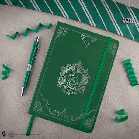 Set carnet et stylo deluxe serpentard - harry potter Vert 2 - vertbaudet enfant 