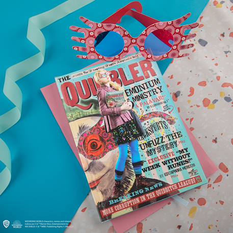 Carnet luna lovegood - harry potter Bleu 2 - vertbaudet enfant 