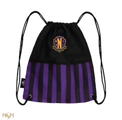 Sac à dos à cordon académie nevermore - mercredi  - vertbaudet enfant