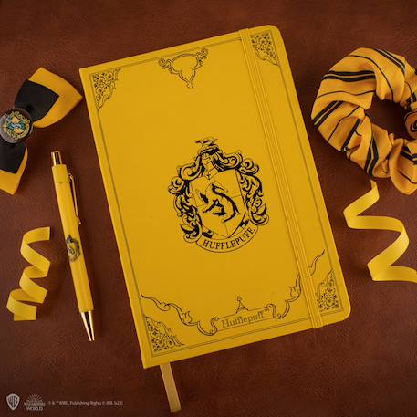 Set carnet et stylo deluxe poufsouffle - harry potter Jaune 2 - vertbaudet enfant 