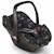 Housse siège-auto cosy universelle romantic leaves Beige+Noir 5 - vertbaudet enfant 