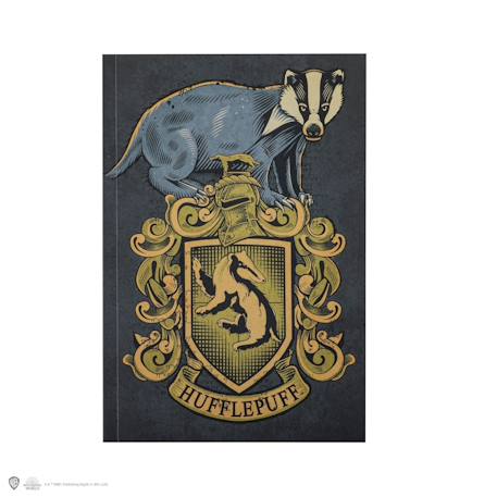 Carnet poufsouffle - harry potter Noir 1 - vertbaudet enfant 