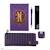 Set de papeterie académie nevermore - mercredi Violet 1 - vertbaudet enfant 