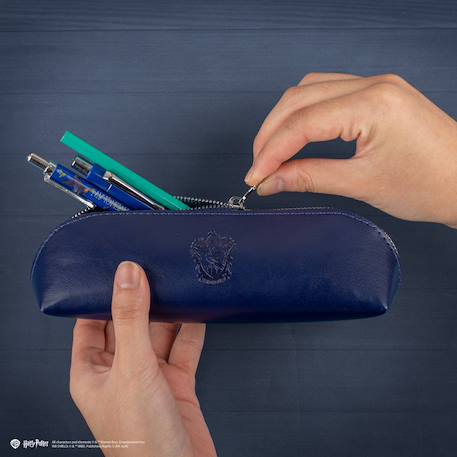 Trousse en similicuir serdaigle - harry potter Bleu 2 - vertbaudet enfant 