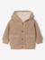 Gilet à capuche bébé en tricot beige chiné 3 - vertbaudet enfant 