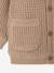 Gilet à capuche bébé en tricot beige chiné 6 - vertbaudet enfant 