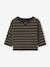 T-shirt manches longues bébé garçon kaki 2 - vertbaudet enfant 