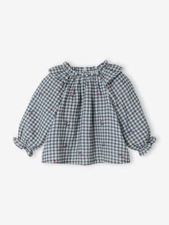 Bébé-Chemise, blouse-Blouse bébé fille vichy