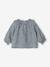 Blouse bébé fille vichy bleu grisé 2 - vertbaudet enfant 