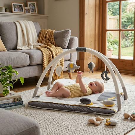 Tapis d'éveil avec arches en velours - babyfan Blanc 4 - vertbaudet enfant 