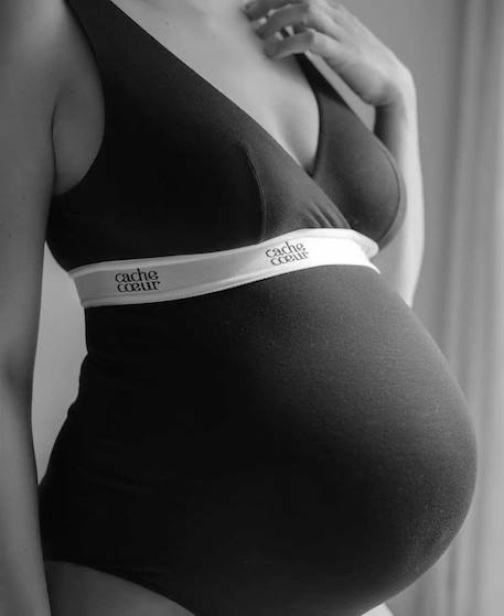 Body de maternité d'allaitement life Noir 3 - vertbaudet enfant 