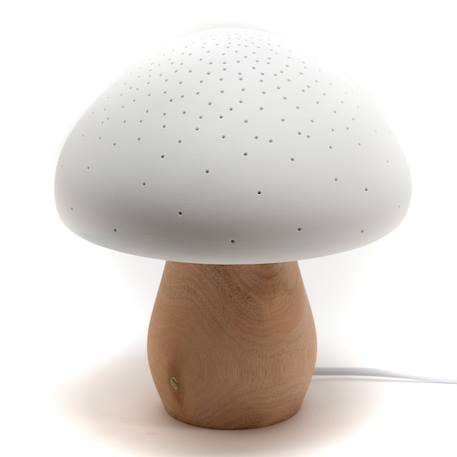 Lampe champignon  he en porcelaine 2, Blanc 2 - vertbaudet enfant 