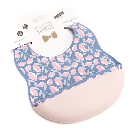 Lot de 2 bavoir gingko Rose 2 - vertbaudet enfant 