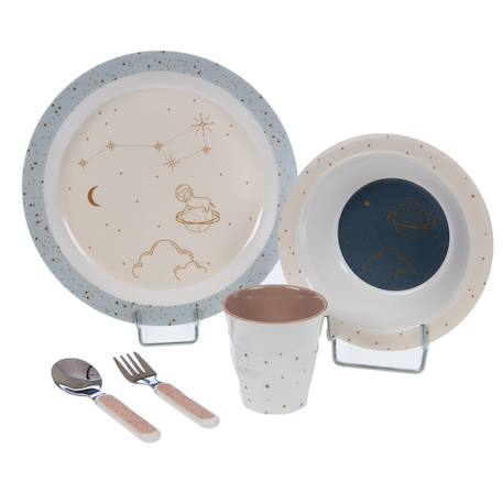 Coffret déjeuner 5  marcel Bleu 1 - vertbaudet enfant 
