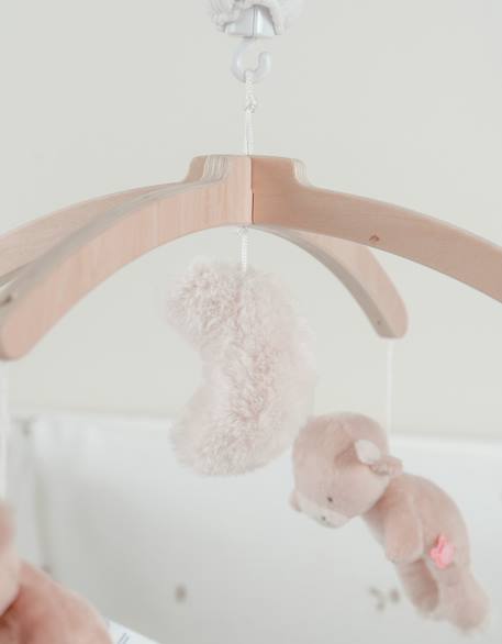Mobile musical avec bras en bois – lily & fluffy Rose 4 - vertbaudet enfant 