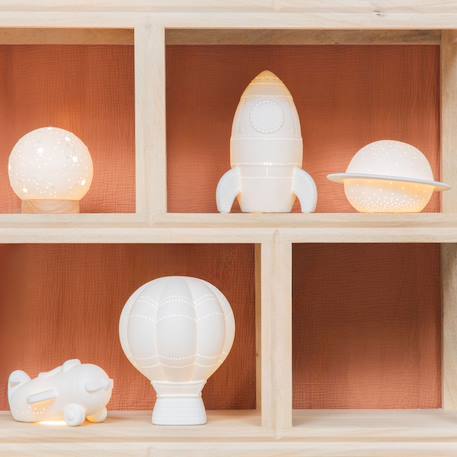 Lampe saturne Blanc 3 - vertbaudet enfant 
