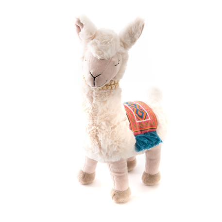 Peluche alma le lama Blanc 1 - vertbaudet enfant 