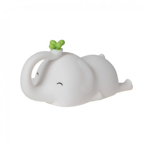 Veilleuse éléphant blanc en silicone Beige 4 - vertbaudet enfant 