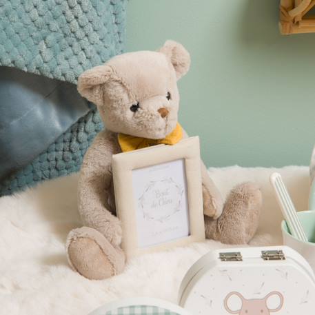 Peluche cadre ourson Marron 3 - vertbaudet enfant 