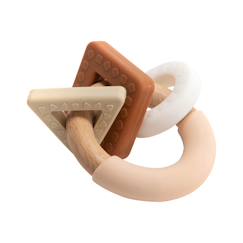 Puériculture-Anneau de dentition beige