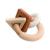Anneau de dentition beige Beige 1 - vertbaudet enfant 