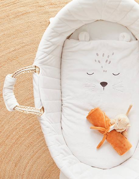 Couffin en veloudoux® babou & kendi Blanc 3 - vertbaudet enfant 
