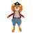 Peluche balthazar le pirate Multicolore 1 - vertbaudet enfant 