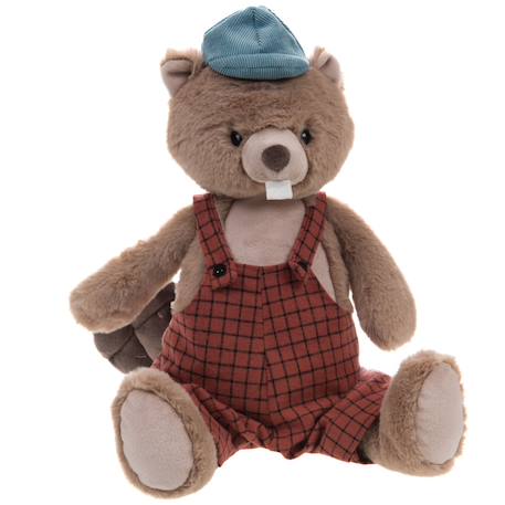 Peluche victor le castor Marron 1 - vertbaudet enfant 