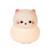 Veilleuse chat blanc en silicone - rechargeable Beige 1 - vertbaudet enfant 