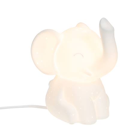 Lampe éléphant Blanc 1 - vertbaudet enfant 