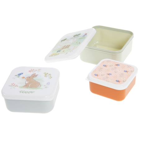 Boites à gouter lapinou Blanc 2 - vertbaudet enfant 
