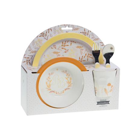 Coffret déjeuner 5  hortense Orange 2 - vertbaudet enfant 