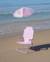 Chaise enfant pliable avec parasol upf50 Multicolore+Violet 7 - vertbaudet enfant 